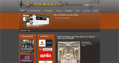 Desktop Screenshot of ogwrecords.nl